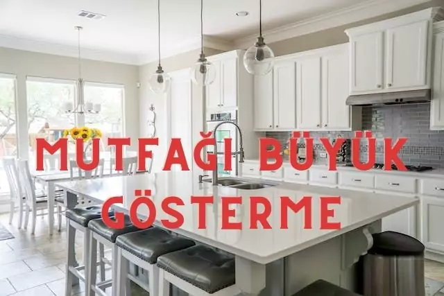 Mutfağı olduğundan büyük gsöterme